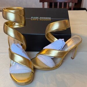 #marybeth open toe spiral heel